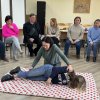 Навчання з першої домедичної допомоги від Оболонської районної організації Товариства Червоного Хреста України в м. Києві